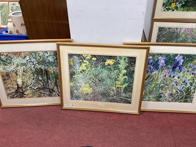 Lot 1586 - Jean Smith (Sheffield Artist) Woodland &...