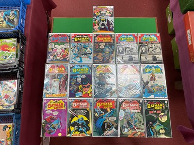 Lot 895 - Sixteen Detective Comics by DC. Comprising of...