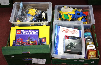 Lot 1437 - Mixed Building Toys and Card Games, including...
