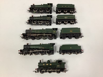 Lot 465 - Five 00 gauge GWR locomotives: a Mainline...