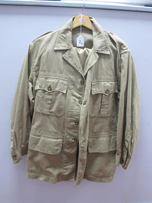 Lot 316 - British Army 1950 Pattern Khaki Bush Jacket,...
