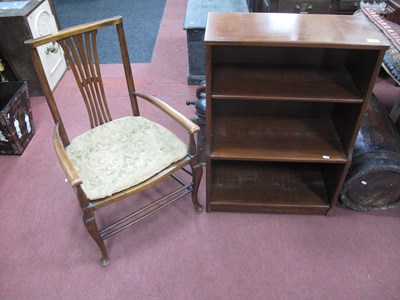 Lot 1655 - Mahogany Bookcase, with three shelves, 61cm,...