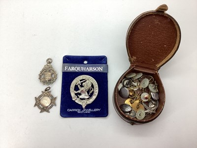 Lot 302 - A Chester Hallmarked Silver Medallion Pendant,...