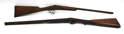 Lot 414 - XIX Century Percussion Cap Musket, rust to...