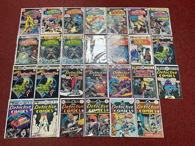 Lot 837 - Twenty Seven Bronze age DC Detective Comics....
