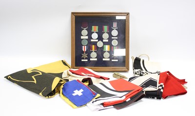 Lot 519 - Reproduction German Flags, including Imperial...