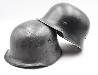 Lot 505 - German M34 Helmet, variant with liner and...