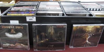 Lot 805 - Lot of 55+ Rock and Heavy Metal CDs. To...