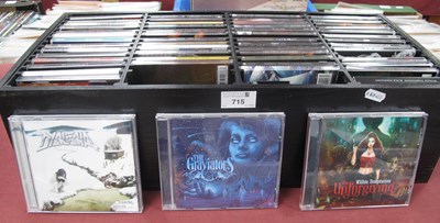 Lot 715 - Lot of 45+ Rock, Grunge and Heavy Metal CDs....