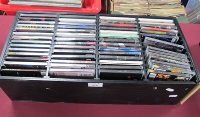 Lot 674 - Lot of 50+ Rock and Heavy Metal CDs.
