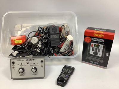 Lot 418 - A quantity of model railway control equipment...
