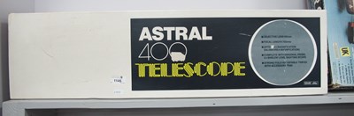 Lot 1145 - Japanese-made Astral 400 Telescope, with...