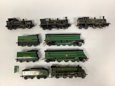 Lot 505 - Six kit-built 00 gauge Southern Railway...