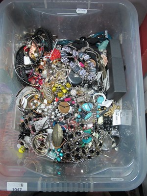Lot 1047 - A Quantity of Modern Costume Jewellery :- One Box