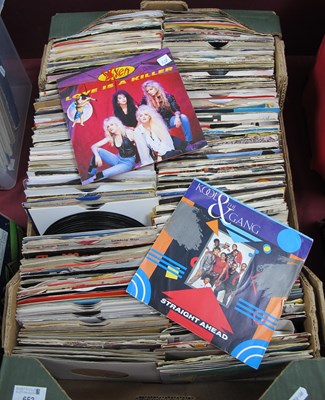 Lot 653 - Lot of Approximately 200 7” Vinyl Singles,...