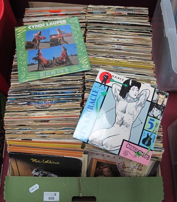 Lot 656 - Lot of Approximately 200 7” Vinyl Singles,...
