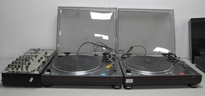 Lot 475 - Limit DJ-2500B Belt Drive Stereo Turntable’s...