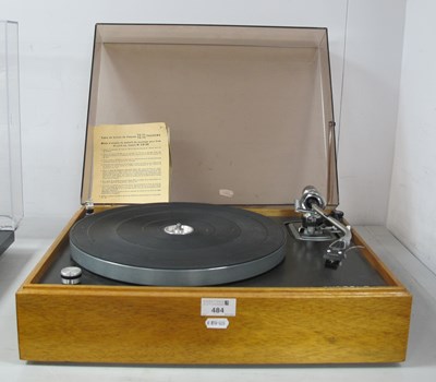 Lot 484 - Vintage Thorens Turntable With Tone Arm.