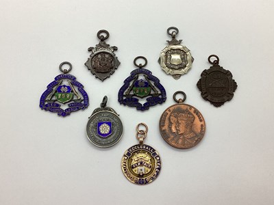 Lot 303 - Enamel Medallion Pendant "Brincliffe &...