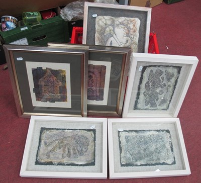 Lot 1600 - Patricia Mary Jones, Sheffield Textile Artist,...