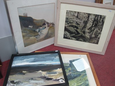 Lot 1582 - P Hopkinson 90, signed watercolour of a Valley...