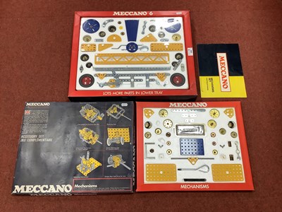 Lot 348 - Meccano interest to include a sealed Meccano...
