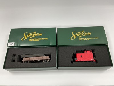 Lot 701 - Two boxed Spectrum 0n30 (0-16.5) wagons: a...