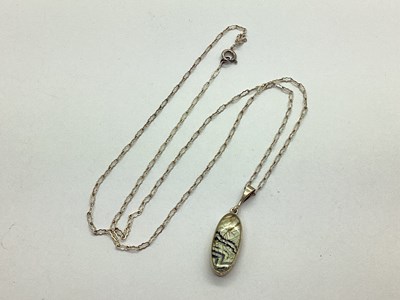 Lot 145 - David Scott Walker Hallmarked Silver Blue John...