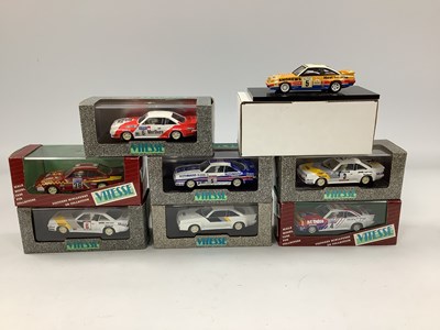 Lot 619 - Eight 1:43rd Scale Diecast Model Opel Manta...
