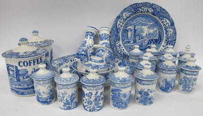 Lot 1267 - Spode “Italian” Pattern Ceramics, including...