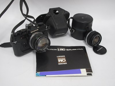 Lot 1381 - Olympus OM-1 SRL 35mm Film Camera #1045950...