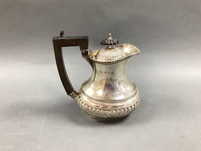 Lot 19 - A Hallmarked Silver Bachelor's Coffee Pot,...