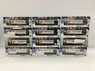 Lot 621 - Twelve Oxford 1:76 Scale Diecast Model Stobart...