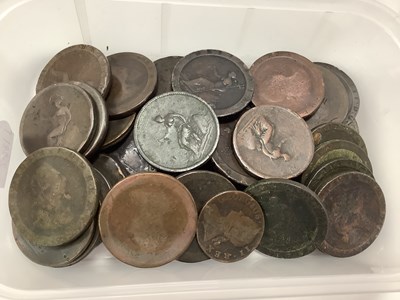 Lot 421 - Collection Of XVIII And XIX Century GB Coins,...
