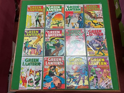 Lot 852 - Twelve DC Silver Age Green Lantern comics....