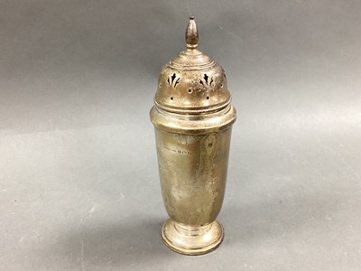 Lot 8 - A Hallmarked Silver Sugar Caster, Birmingham...