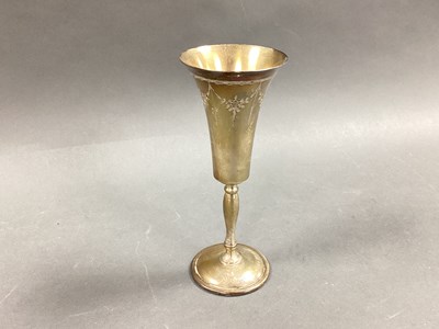 Lot 6 - A Hallmarked Silver Liqueur Flute, CSG&Co,...