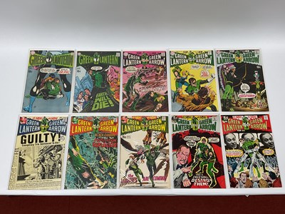 Lot 886 - Ten Green Lantern Comics by DC. Comprising of...