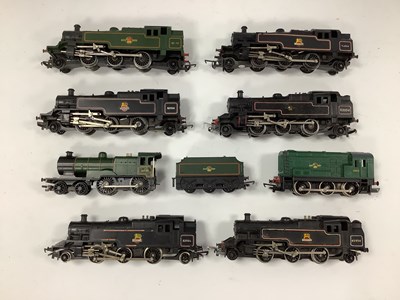 Lot 605 - Eight Triang 00 gauge locomotives: six 2-6-2...