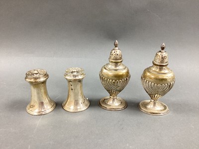 Lot 34 - A Pair of Hallmarked Silver Pepperettes,...