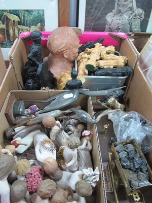 Lot 1009 - Mixed Figures, including quantity of Willow...