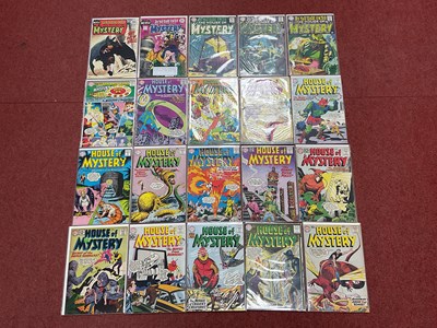 Lot 810 - Twenty The House Of Mystery comics by DC....