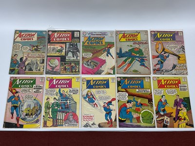 Lot 902 - Ten DC Golden and Silver Age Action Comics....