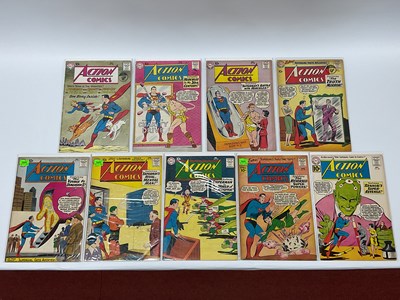 Lot 891 - Nine Silver Age Action Comics by DC....
