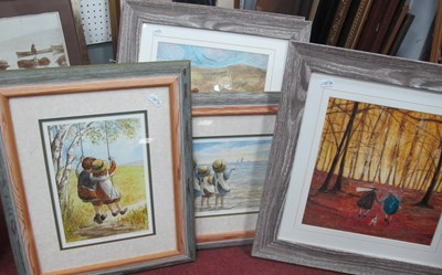 Lot 1595 - Frank Ruddock, First Love, limited edition...