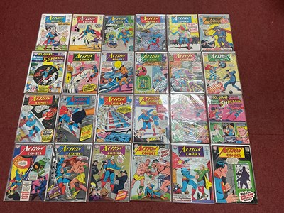 Lot 922 - Twenty Four Silver Age Action Comics by DC....