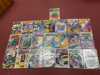 Lot 917 - Twenty Two DC Action Comics. Comprising of...