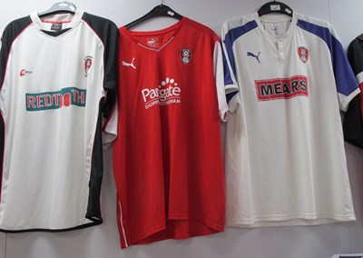 Lot 492 - Rotherham United Crest White Away Shirt...