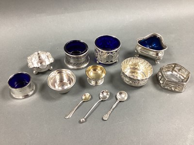 Lot 11 - A Collection of Assorted Hallmarked Silver...