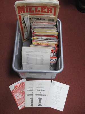 Lot 650 - Rotherham United Home Programmes 1979-89, a...